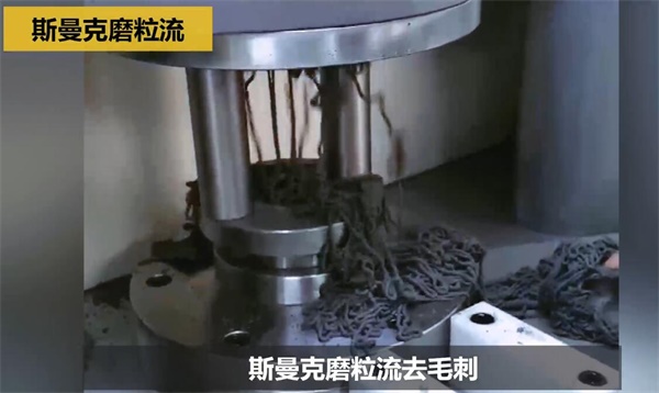 用<a href='http://jinchengle.cn' target='_blank'><u>流體拋光機(jī)</u></a>，去除斜孔內(nèi)毛刺